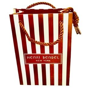 💯% Authentic henri bendel Shopping Bag Tote!